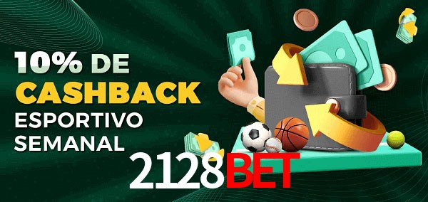 10% de bônus de cashback na 2128Bet